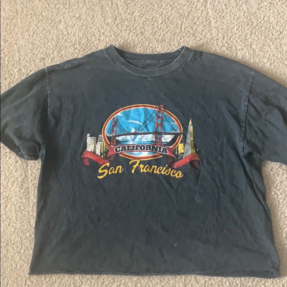 San Francisco crop top
